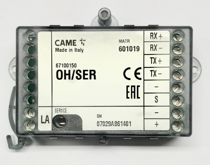 OH/SER INTERFACCIA RS422 BUS DOMOT. 67100150 OH/SER INTERFACCIA RS422 BUS DOMOT. 67100150