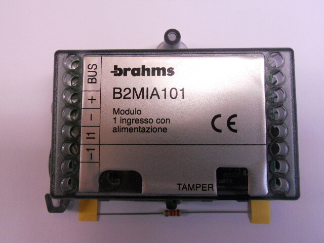 B2MIA101 MODULO BUS 1 INGRESSO PER SENSORI B2MIA101 MODULO BUS 1 INGRESSO PER SENSORI