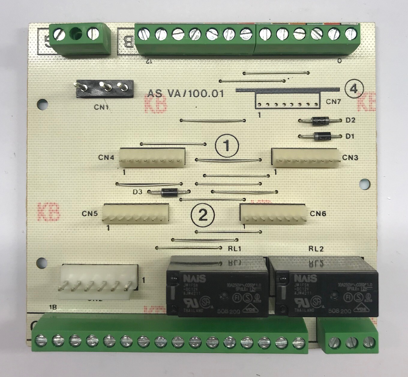 SCH.B VA/100.01 SCHEDA ELETTRONICA BASE 68115200