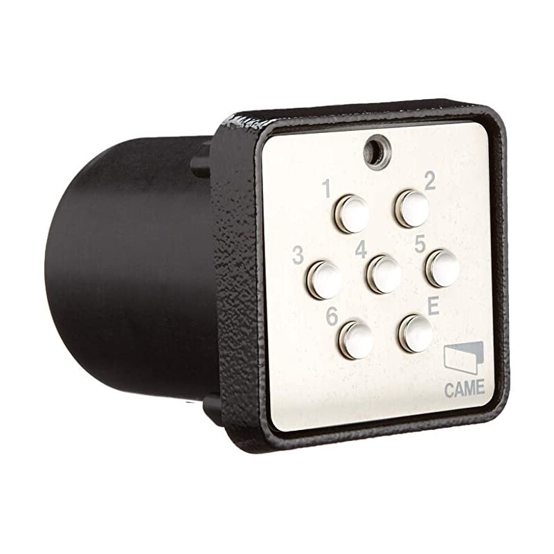 SELETTORE A TASTIERA 12 - 24 V AC-DC DA INCASSO 001S6000