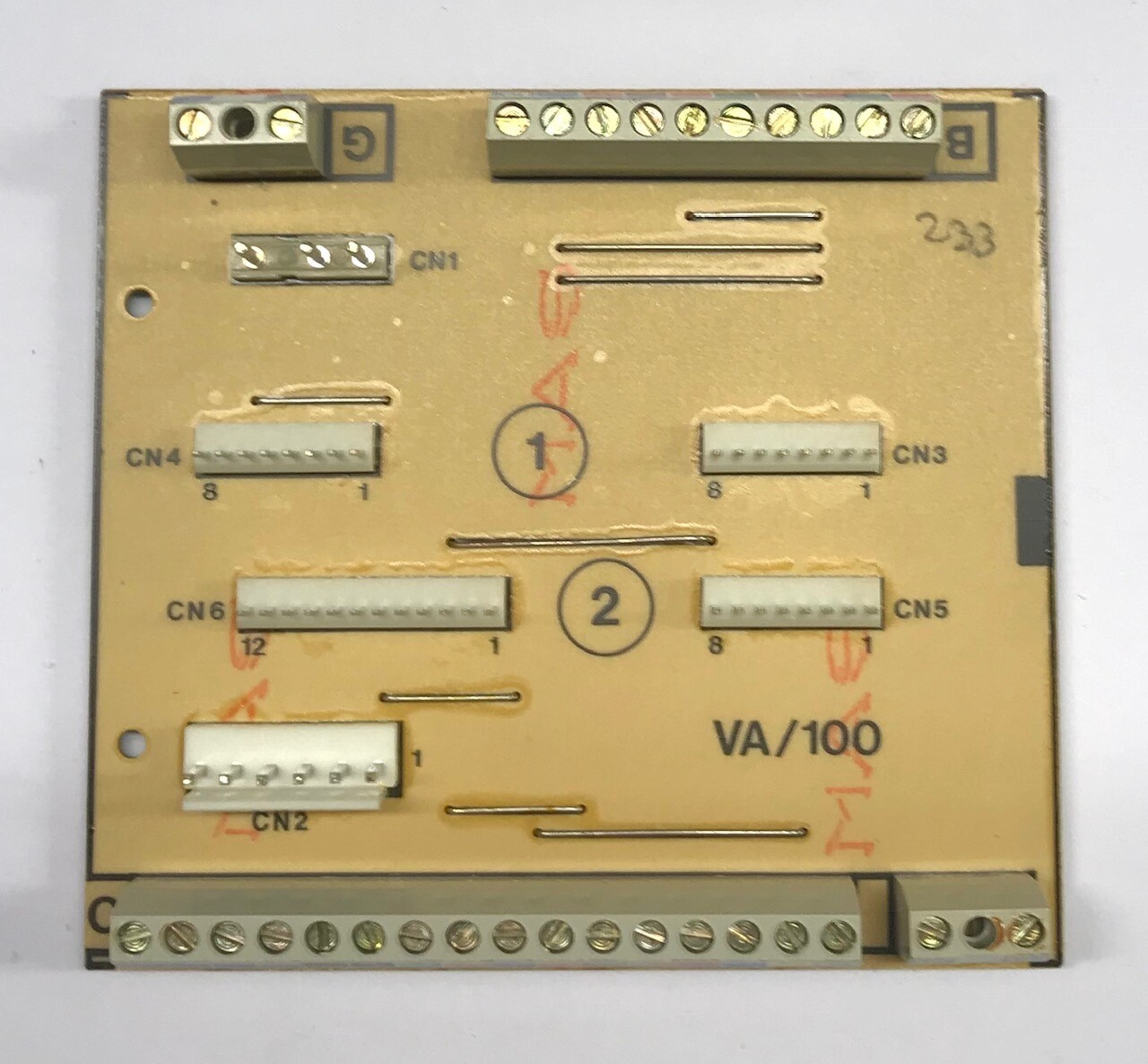 SCH. B VA/100 - SCHEDA ELETTRONICA BASE  68109200
