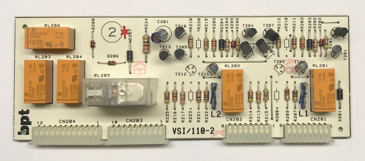 SCH.1 VSI/110 SCHEDA ELETTRONICA COMPL. 68109900