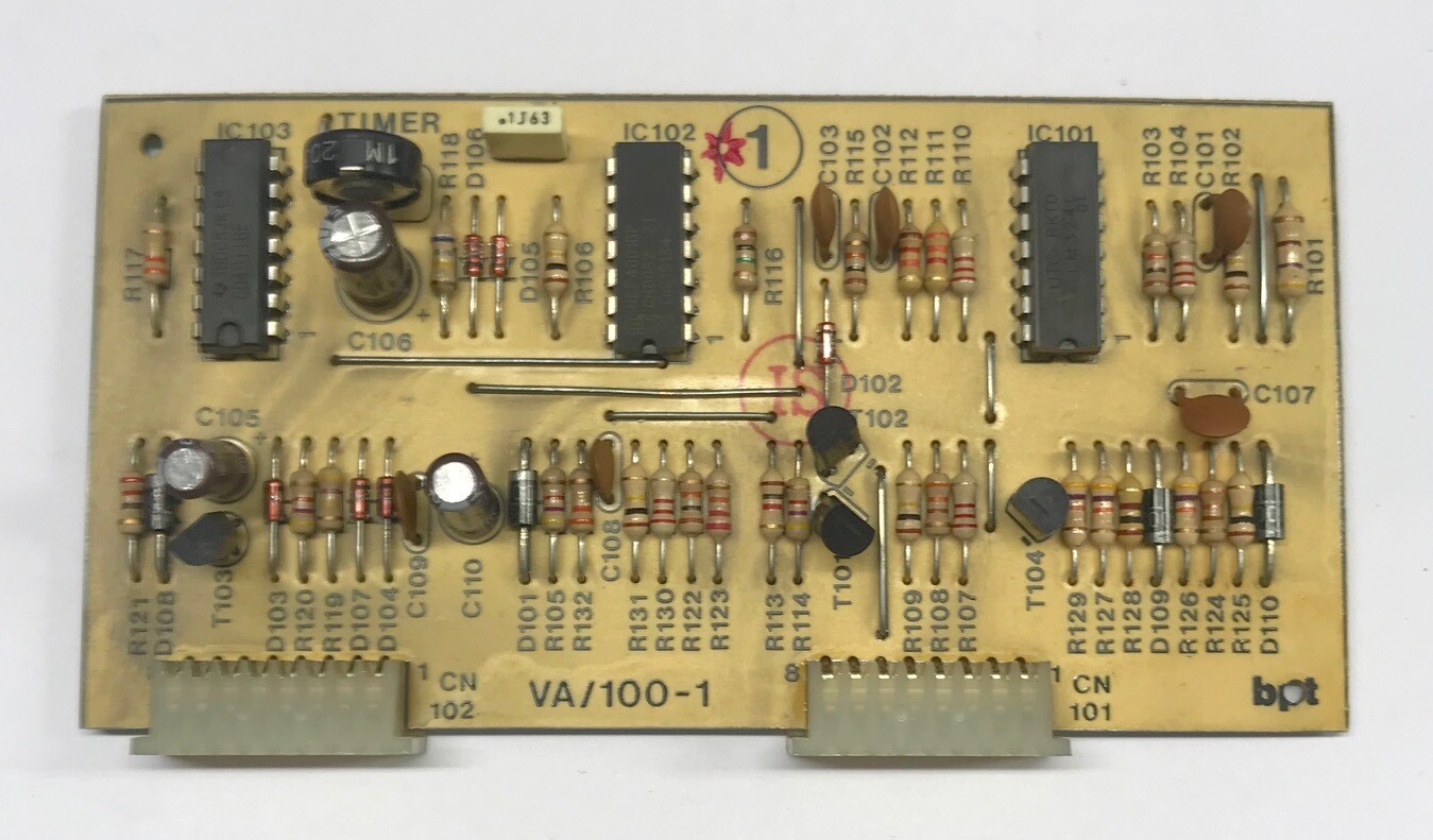 SCHEDA ELETTRONICA 1 VA/100 SCHEDA COMPL. 1 68109300