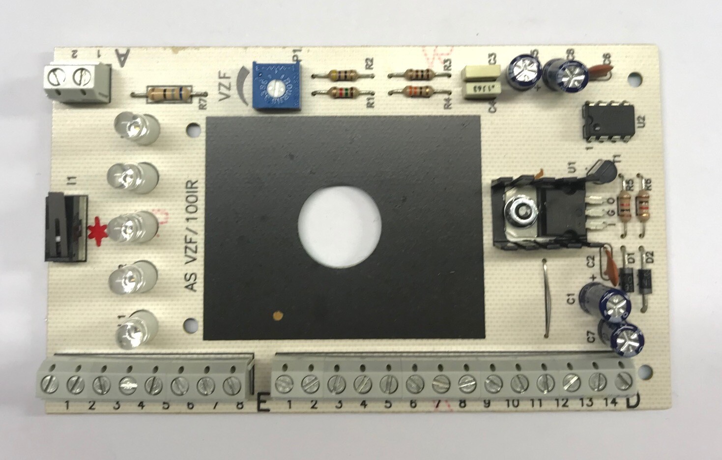 SCH. VZF/..IR SCHEDA ELETTRONICA COMPL. VZF/101-106 IR 68117000