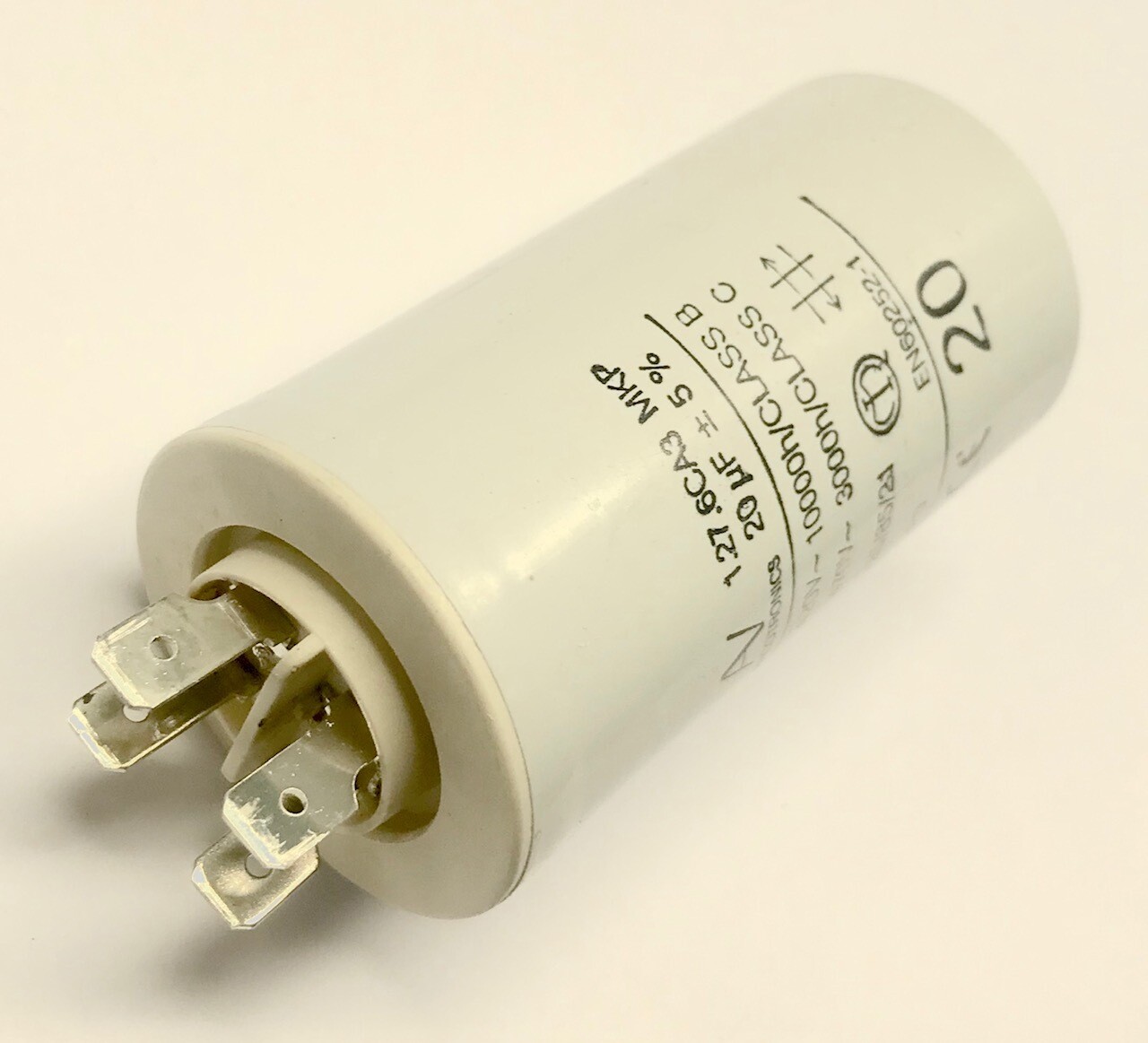 CONDENSATORE MF20 CON FASTON E CODOLO µF 20 119RIR277