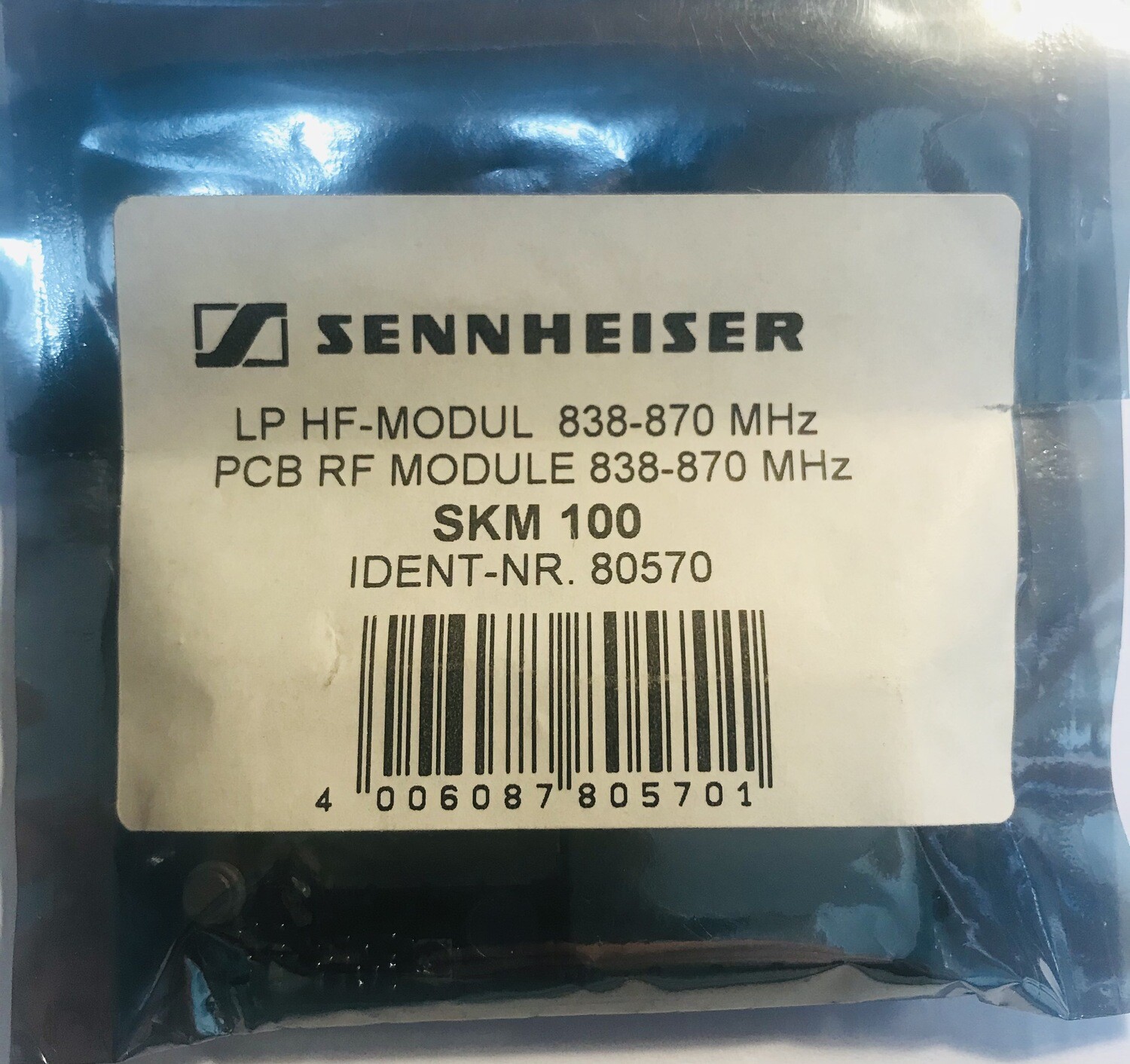 PCB SKM100 MD845/838/870 MHZ RF SENNHEISER SD080570