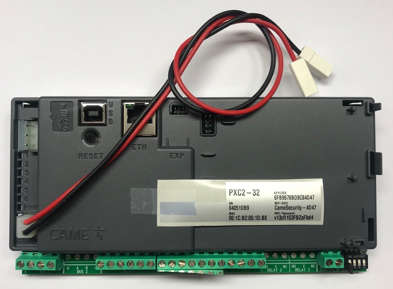 PXC2 RICAMBIO SCHEDA+COVER PXC2-32 88046-0018