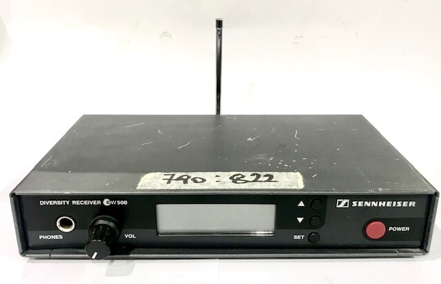 EW 500 SENNHEISER DIVERSITY RECEIVER EM500 RICEVITORE RADIOMICROFONO
