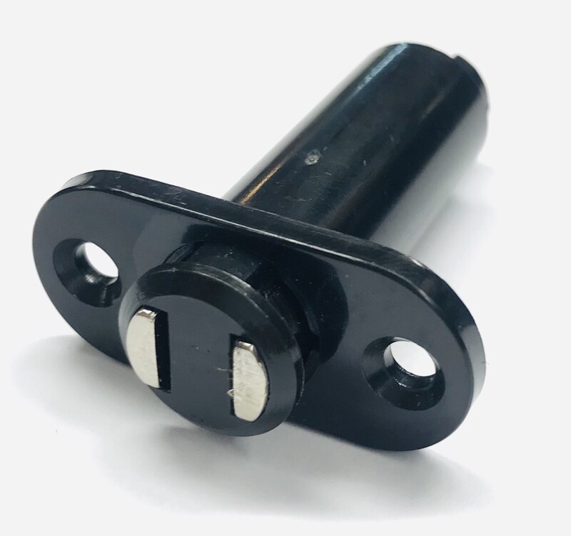 CHIUSURA MAGNETICA A SCATTO A CILINDRO PER PORTA VETRO