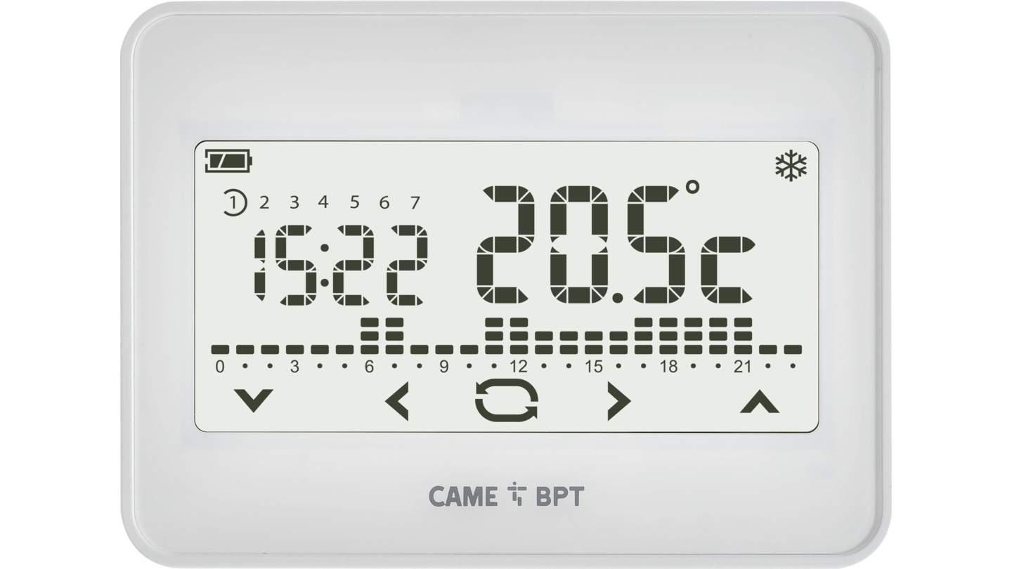TH/550 845AA-0060 WH WIFI CRONOTERMOSTATO WIFI TOUCH SCREEN DIGITALE DA PARETE 69409200