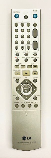 TELECOMANDO LG DVD RECORDER SYSTEM 6711R1N153F