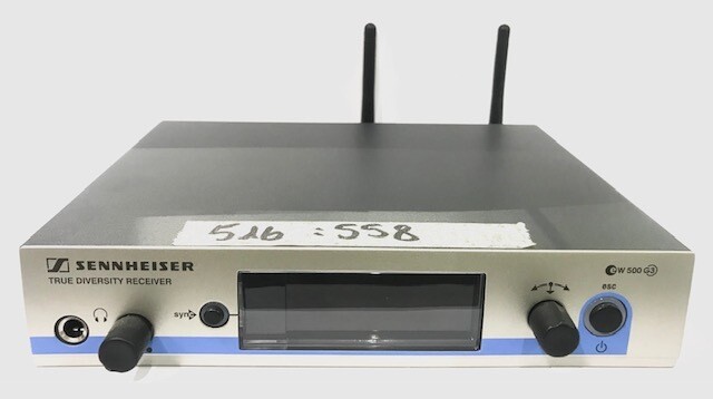 EW 500 G3 SENNHEISER TRUE DIVERSITY RECEIVER EM 500 RICEVITORE RADIOMICROFONO