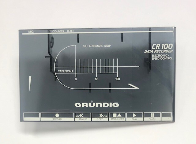 SPORTELLO CASSETTE  X RADIO CR100 GRUNDIG