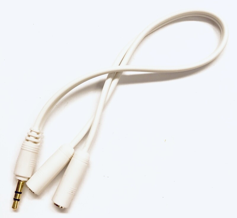 COM CAVO SPLITTER 0,3M 3,5 (M)/ 2X3,5 (F) F96306