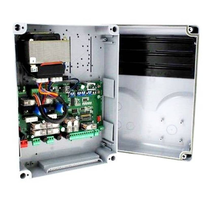 QUADRO COMANDO 230V AC PER CANCELLI A DUE ANTE BATTENTI 002ZL180