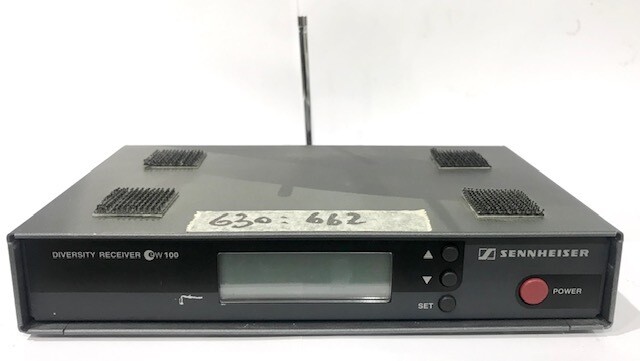 EW 100 SENNHEISER DIVERSITY RECEIVER EM 100 RICEVITORE RADIOMICROFONO