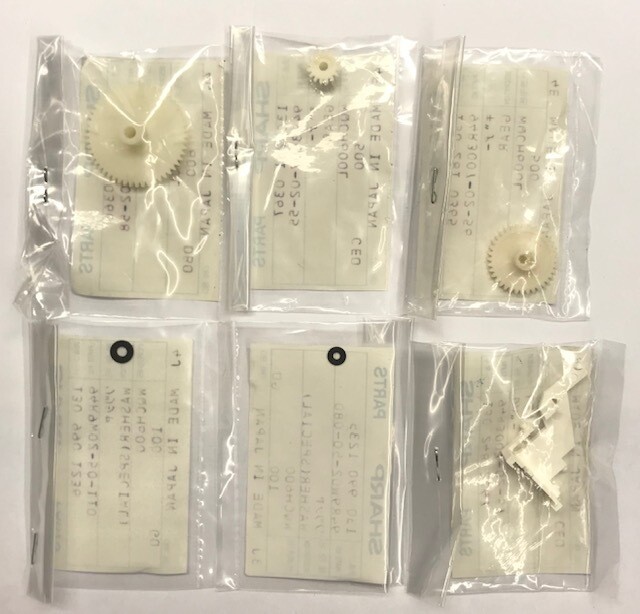 SHARP KIT GEAR PA T/R EAA-654) #2707888 1302810378 88MWQCHGEARKIT WQCH600L