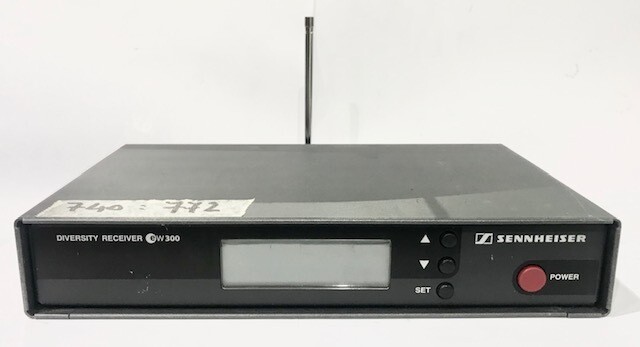 EW 300 SENNHEISER DIVERSITY RECEIVER EM 300 RICEVITORE RADIOMICROFONO