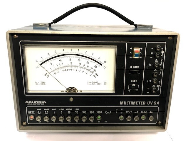 MULTIMETRO UV 5A GRUNDIG ELECTRONIC