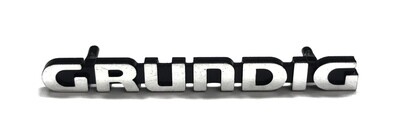 SCRITTA METALLO LOGO GRUNDIG CM. 7