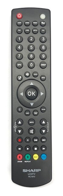 TELECOMANDO LCDTV SHARP RC1910