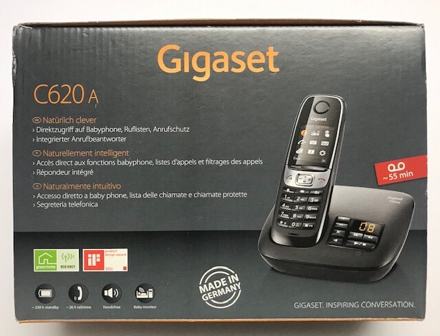 GIGASET CORDLESS C620A BLACK S30852-H2423-K101