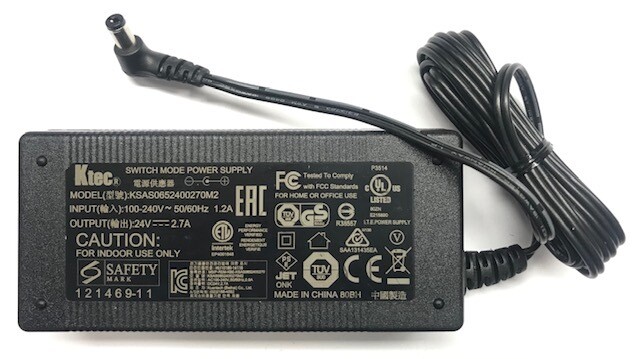 ADATTATORE DI ALIMENTATORE KTEC 24190154B Mod. AD 062AD024U SWITCH MODE POWER SUPPLY