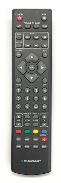 TELECOMANDO ORIGINALE BLAUPUNKT PER LCD/LED TV