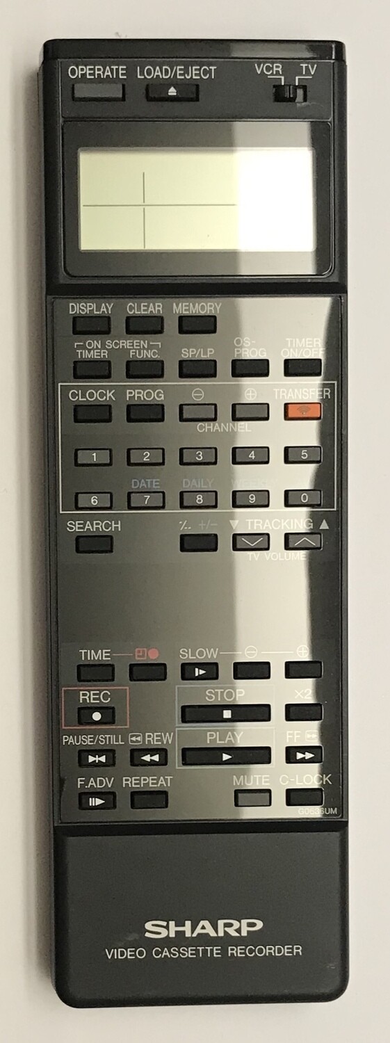 TELECOMANDO SHARP INFRARED RRMCG0636UMSA