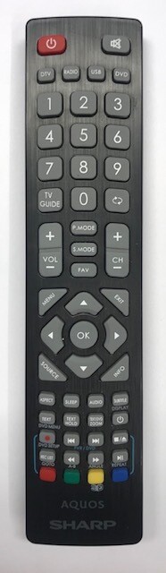 TELECOMANDO LCD SHARP AQUOS SHW/RMC/0103 3D