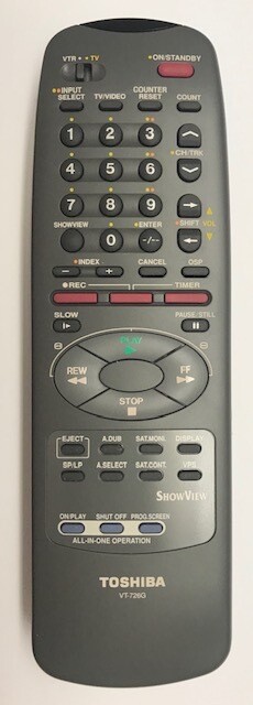 TELECOMANDO TOSHIBA VT-726G