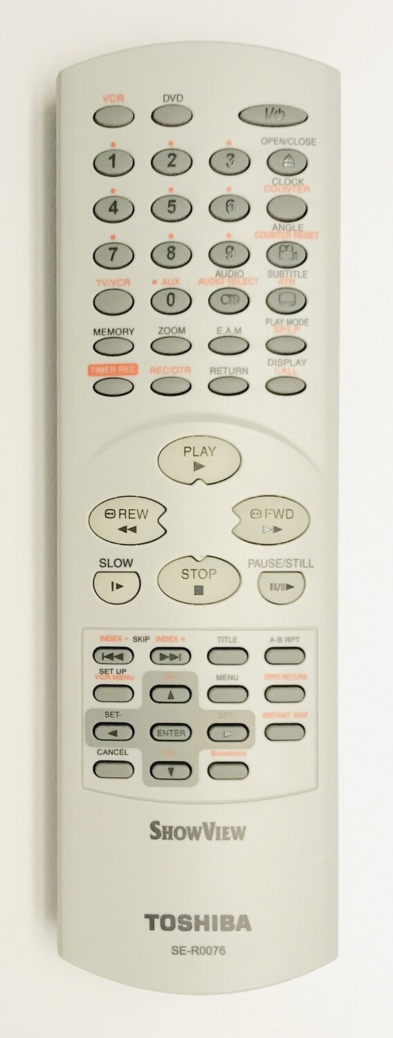 TELECOMANDO TOSHIBA SHOW VIEW SE-R0076