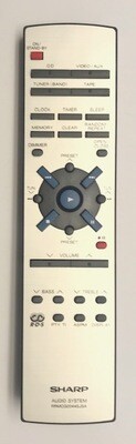 TELECOMANDO SHARP AUDIO SYSTEM RRMCG0044SJSA TELECOMANDO SHARP AUDIO SYSTEM RRMCG0044SJSA