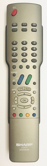 TELECOMANDO SHARP LCDTV GA422WJSA