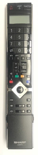TELECOMANDO SHARP LCDTV RRMCGA585WJSA