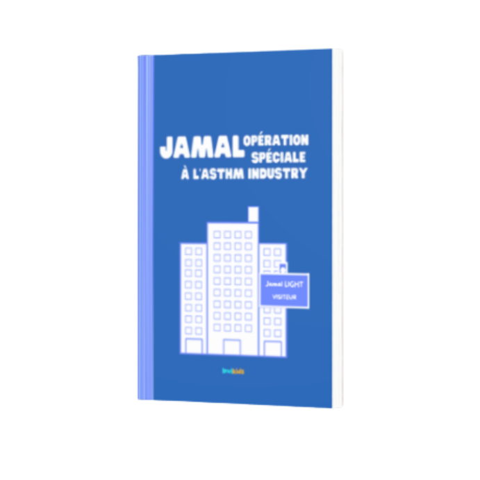 Livre numérique Jamal opération spéciale à l'Asthm Industry, histoire sur l'asthme