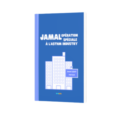Livre numérique Jamal opération spéciale à l'Asthm Industry, histoire sur l'asthme