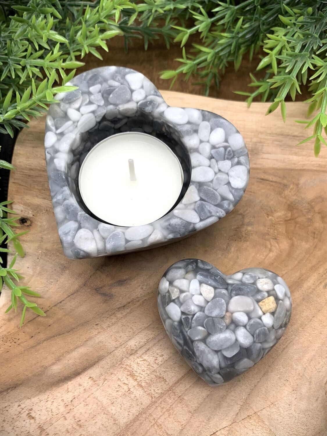 Handgefertigtes Deko Set "Licht & Liebe"