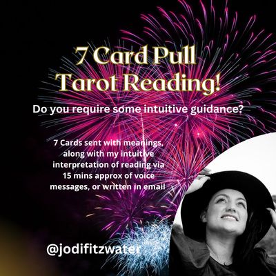 7 Card Pull Reading - Usually $111