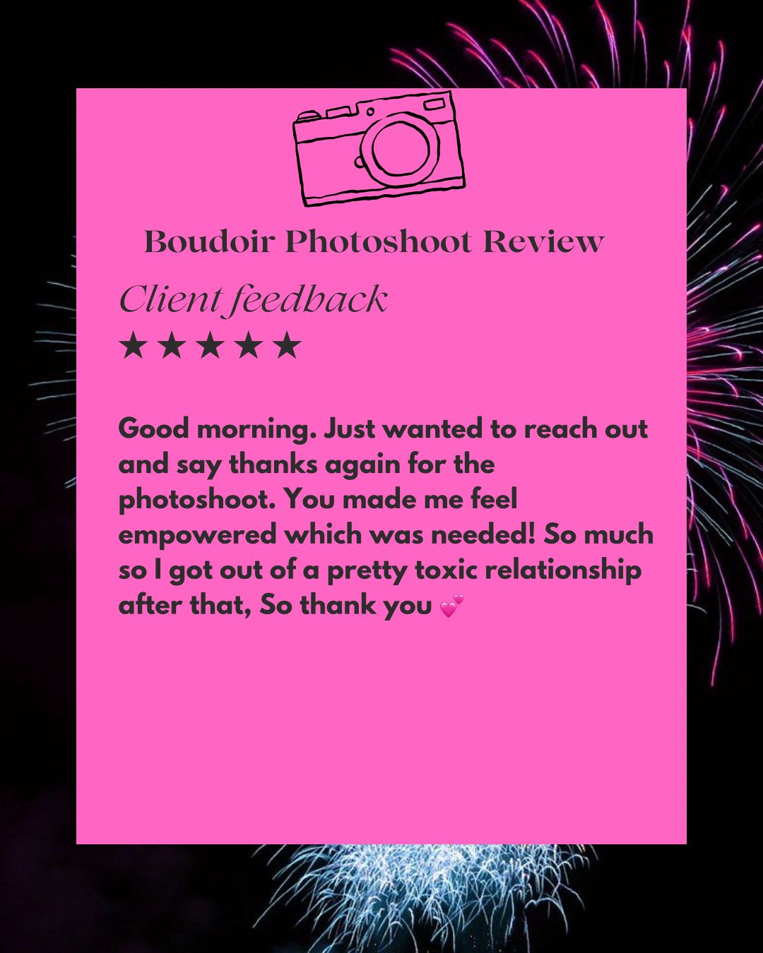 Boudoir Empowerment Photoshoot