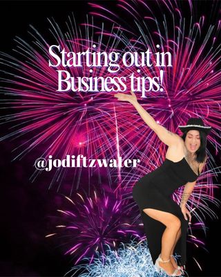 FREEBIE! Starting out in Business tips!