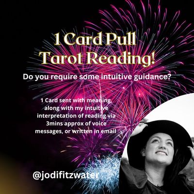 1 Card Reading Usually $22