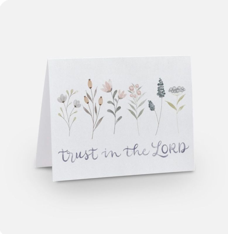 Trust in the Lord