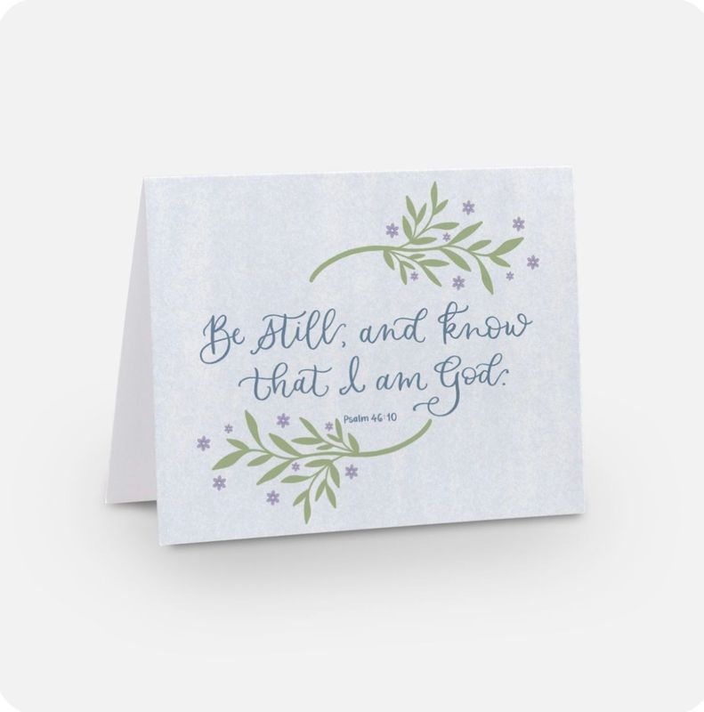 Be Still & Know
