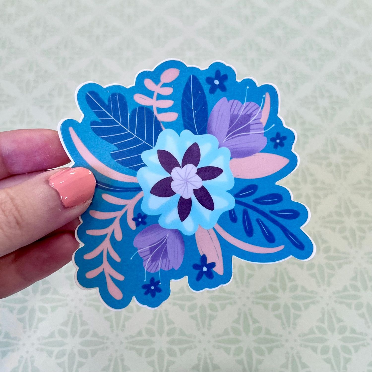 Pretty Blue Floral Arrangement