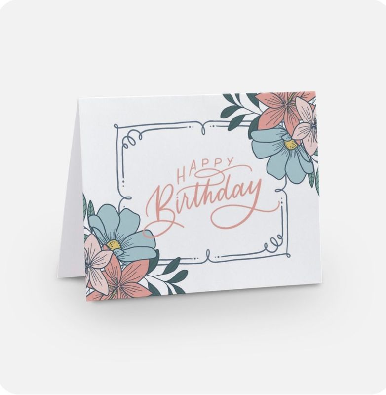 Happy Birthday Frame