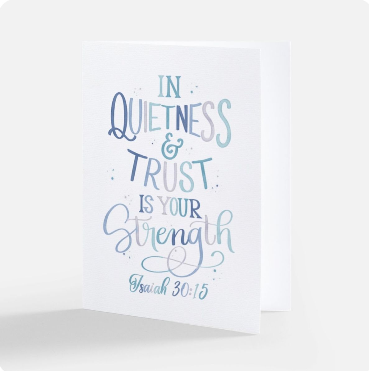 In Quietness & Trust