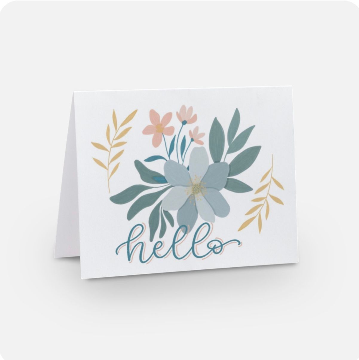 Cute Acrylic Hello