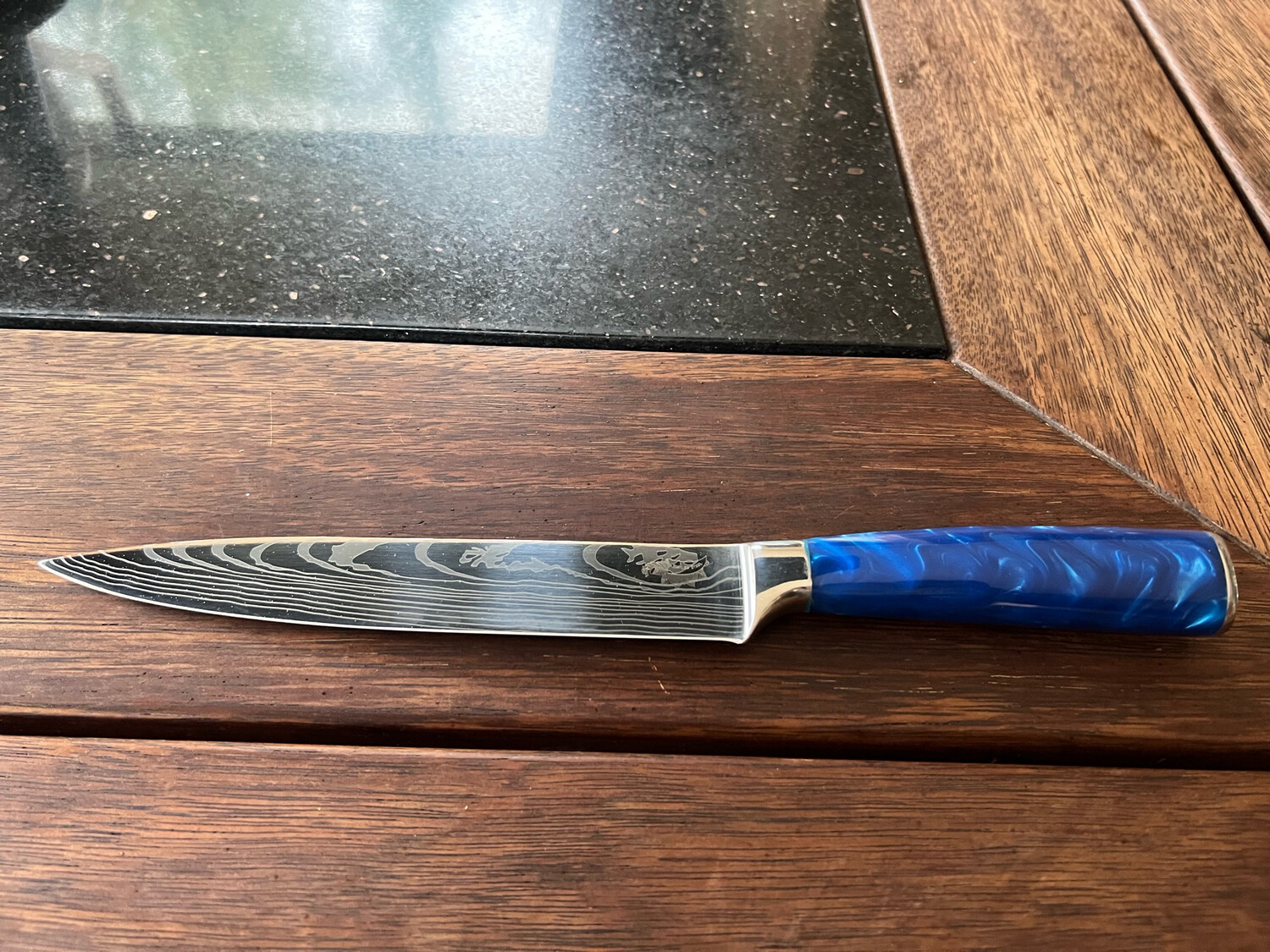 Slicing Knife Blue