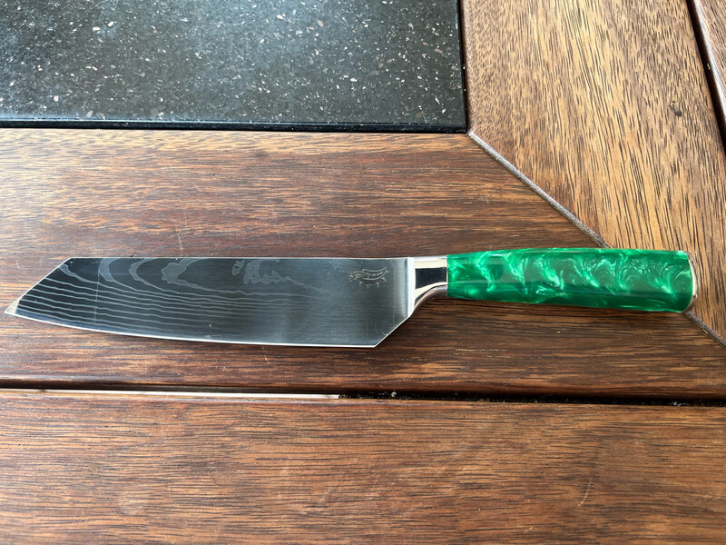 Kiritsuke Knife Green